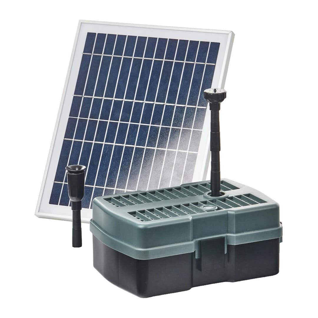 Heissner Solar-Unterwasserfiltration bis 1 m³, UV 5W, Pumpe 600 l/h SFU600UV - 00