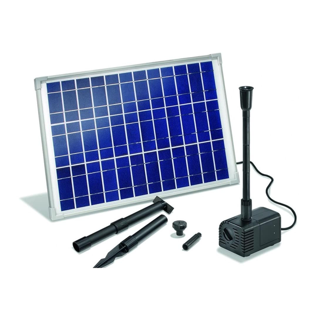 Set of solar effect pump HEISSNER 610 l/h incl. 2 effects SP610 - 00