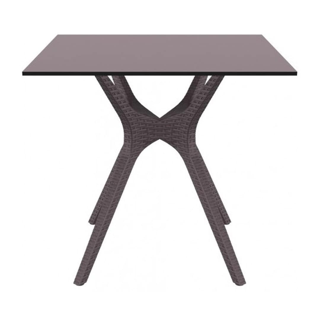 SIESTA EXCLUSIVE; Stůl IBIZA 80 hnědý