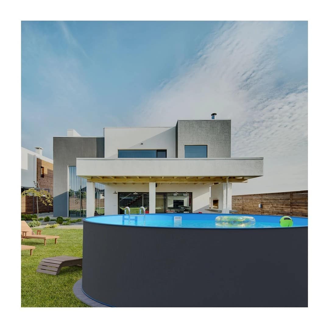 Bazén CF ANTRAZIT/Blue – samotný bazén 450 x 120 cm