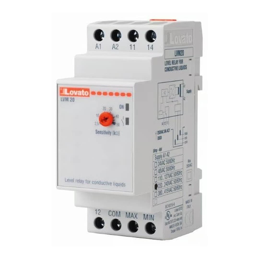 Elektronikus automatikus szintű megfigyelés + 3x szonda (a DIN sávon)