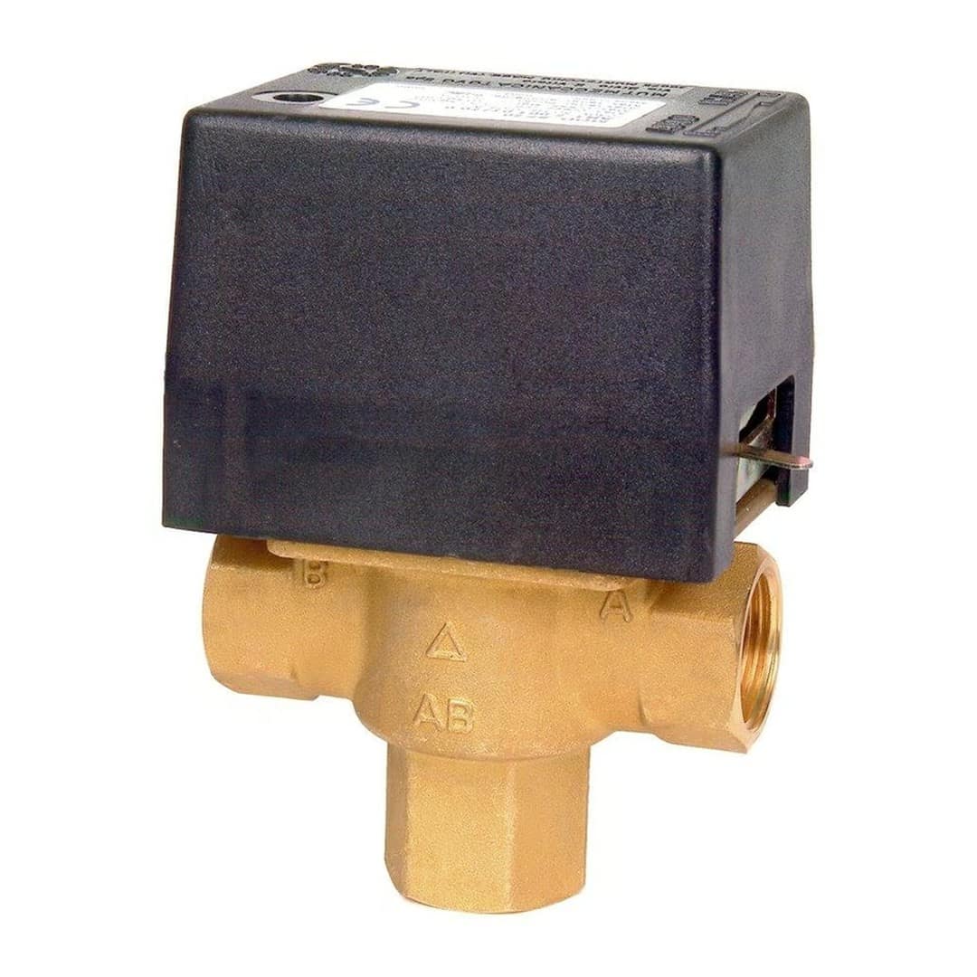 Electric three -way valve. Connection 1 ”in 230 V