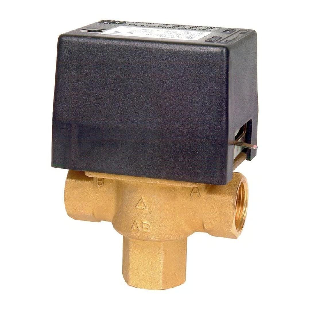 Electric three -way valve. Connection 1 ”in 230 V