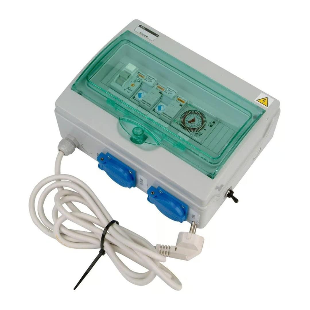 Automatic control for filtration/el. heating - F1E3 with flexo cable