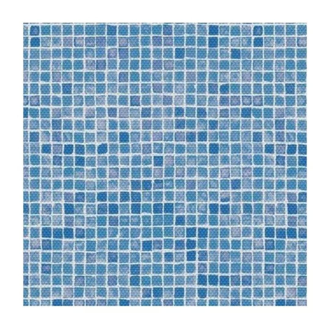 AVFOL Decor Anti -Slip - mozaiki azur; Szerokość 1,65 m, 1,5 mm, rola 25 m